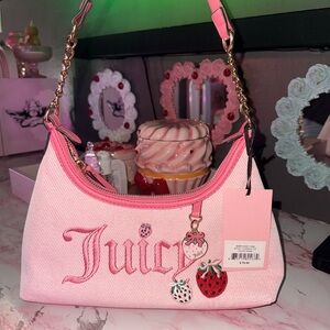 Juicy Couture Berry Sweet Hobo Purse